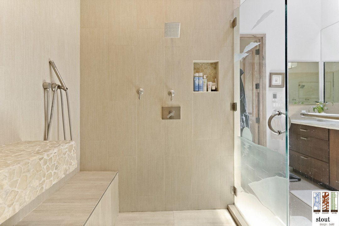 Keystone After 21 Stout Design : Build, Inc. bathroom renovation