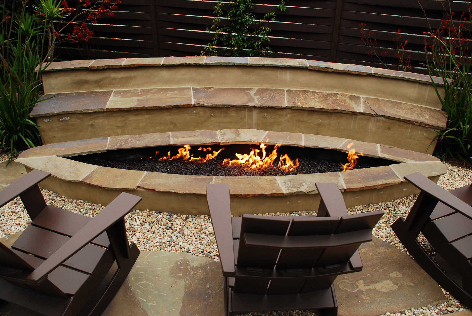 Landscape Architect designing outdoor living in Laguna Beach CA