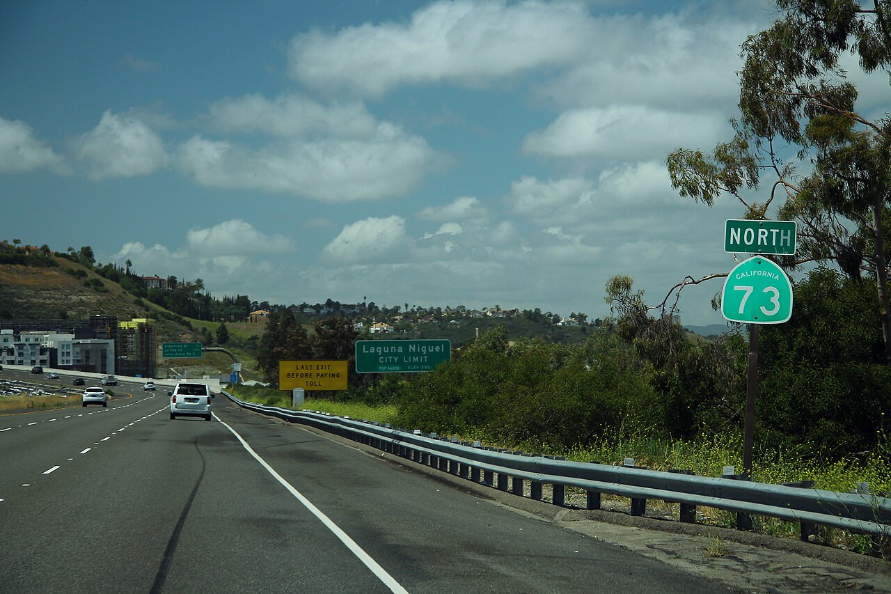 CA73_North_Sign_at_Laguna_Niguel_City_Limit_(52839808401) Laguna Niguel, CA